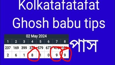 kolkata fatafat ghosh babu result