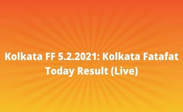 kolkata fatafat live