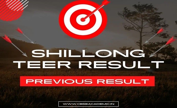 shillong teer result list