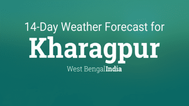 weather in kharagpur 10 days