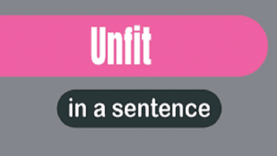 Unfit in a Sentence