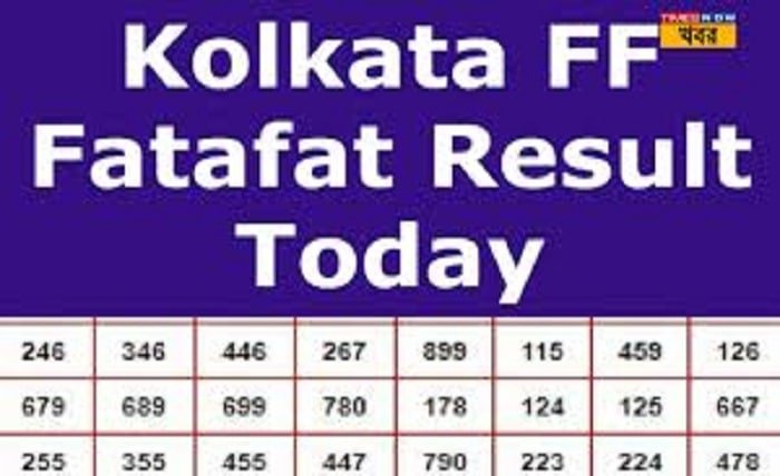 kolkata fatafat result today