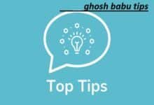 ghosh babu tips